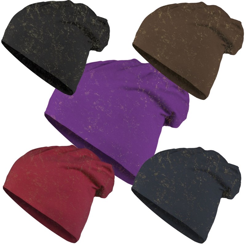 thumbnail image 2 of Master Dis KMA Heather Jersey Long Beanie Slouch Hat - Unisex, Black, One Size 2 of 6