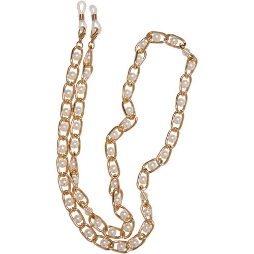 Urban Classics Multifunctional Chain With Pearls 2-Pack gold one size