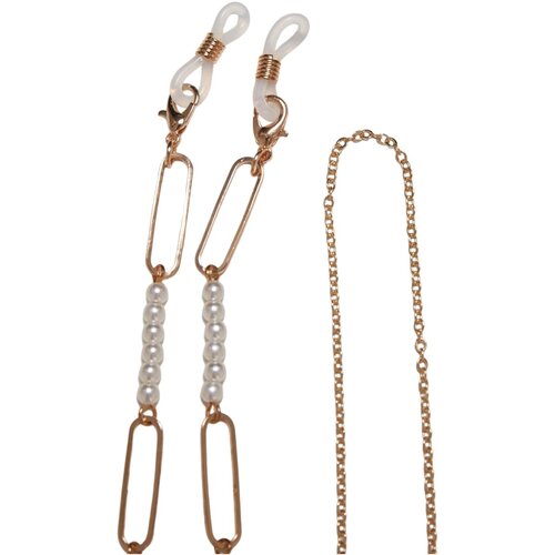 Urban Classics Multifunctional Chain With Pearls 2-Pack gold one size