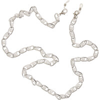Urban Classics Multifunctional Chain With Pearls 2-Pack silver one size
