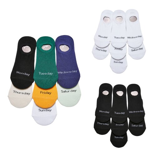 Urban Classics Invisible Weekly Socks 7-Pack