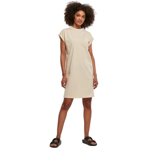 Urban Classics Ladies Turtle Extended Shoulder Dress softseagrass XXL