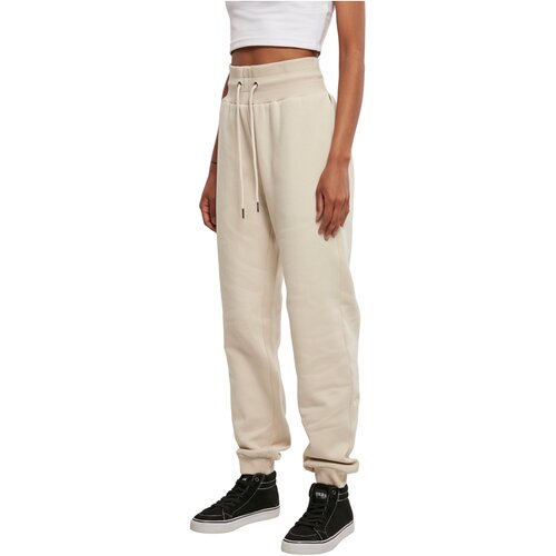 Urban Classics Ladies Organic High Waist Sweat Pants softseagrass 5XL