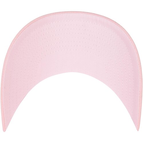 Yupoong YP CLASSICS 5-PANEL PREMIUM CURVED VISOR SNAPBACK CAP prism pink one size