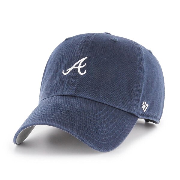 47 Brand MLB Atlanta Braves BASE RUNNER 47 Clean Up Cap