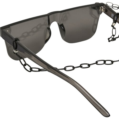 Urban Classics 105 Chain Sunglasses blk/blk one size