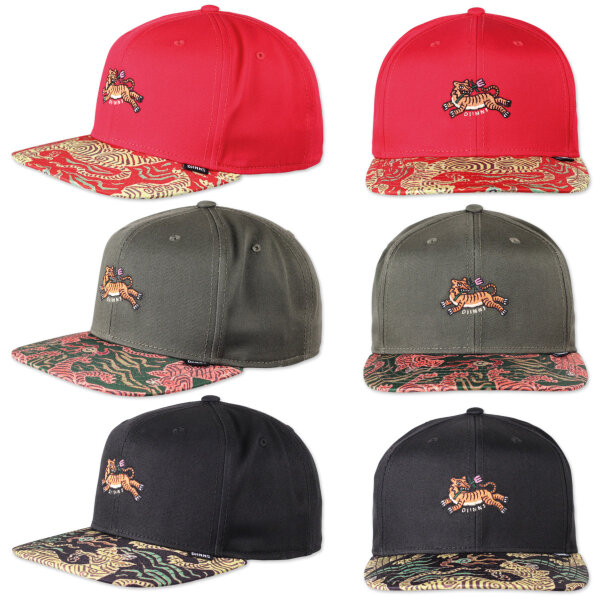 Djinns 6 Panel Snapback Cap Asian Tiger 2.0