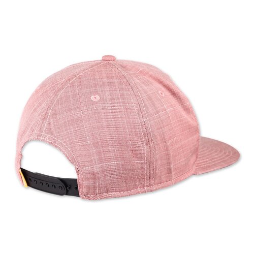 Djinns 6 Panel Snapback Cap Ox-Diamond red