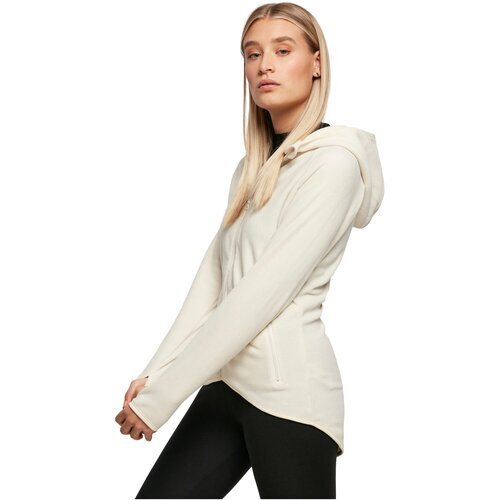 Urban Classics Ladies Polar Fleece Zip Hoody whitesand XS