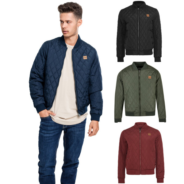 Urban Classics Diamond Quilt Nylon Jacket