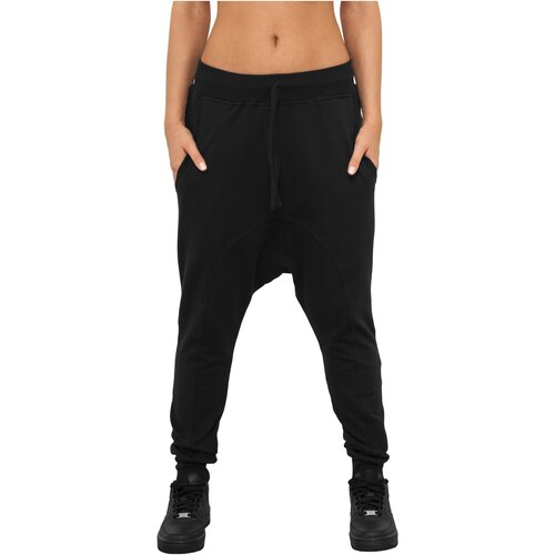 Urban Classics Ladies Light Fleece Sarouel Pant black L