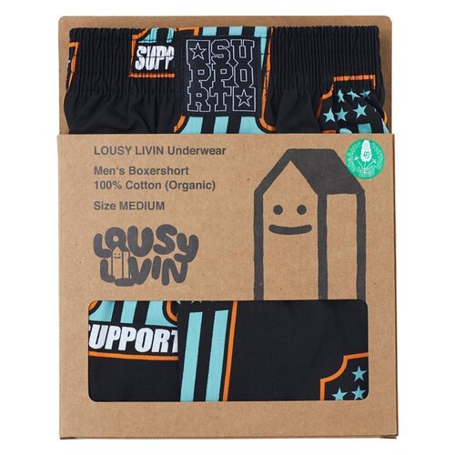 Lousy Livin Boxershorts Support Black XS