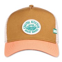 Coastal HFT Trucker Cap Beach Bevvies Doe/Light Orange