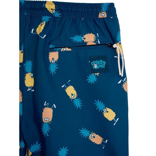 Lousy Livin Boardshorts Ananas Beach Shorts 17 inch Blue Dive XXL