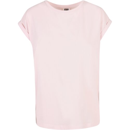 Urban Classics Ladies Organic Extended Shoulder Tee pink XS