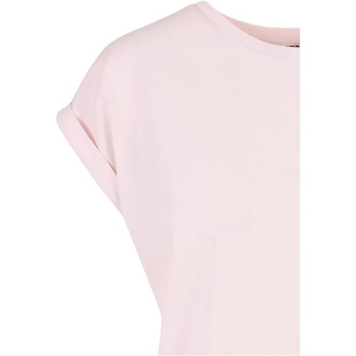 Urban Classics Ladies Organic Extended Shoulder Tee pink XS