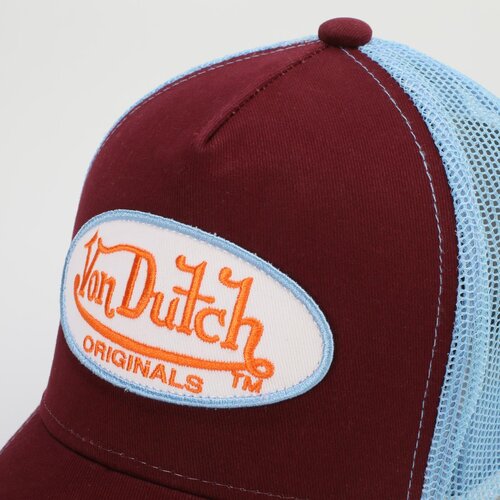 Von Dutch Originals Trucker Cap - Boston Purple/Light Blue