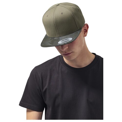 Flexfit Camo Visor Snapback olive camo