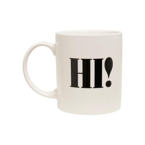 Mister Tee Hi Bye Cup white one size