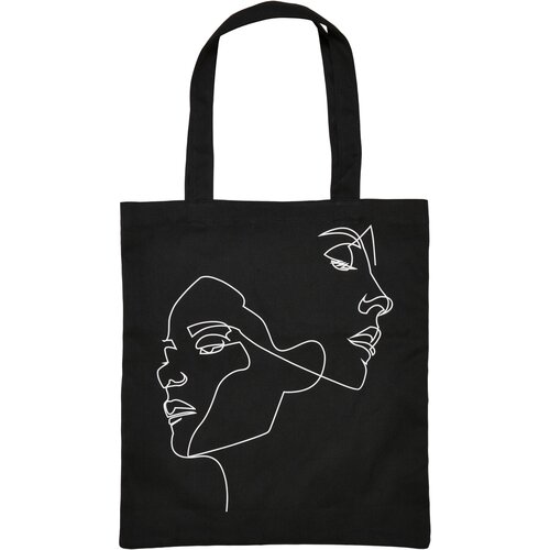 Mister Tee One Line Canvas Bag black one size