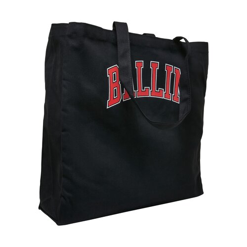 Mister Tee Ballin Oversize Canvas Tote Bag black one size