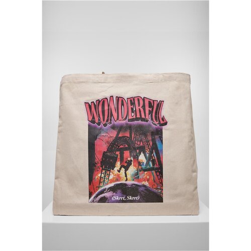 Mister Tee Wonderful Oversize Canvas Tote Bag