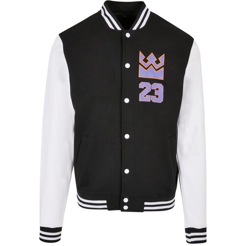Mister Tee Haile The King College Jacket blk/wht XXL