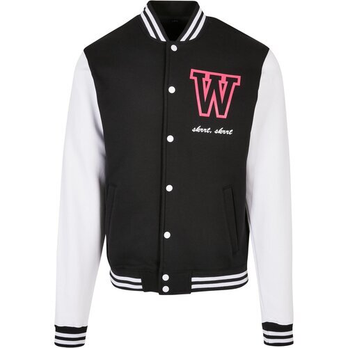Mister Tee Wonderful College Jacket blk/wht M
