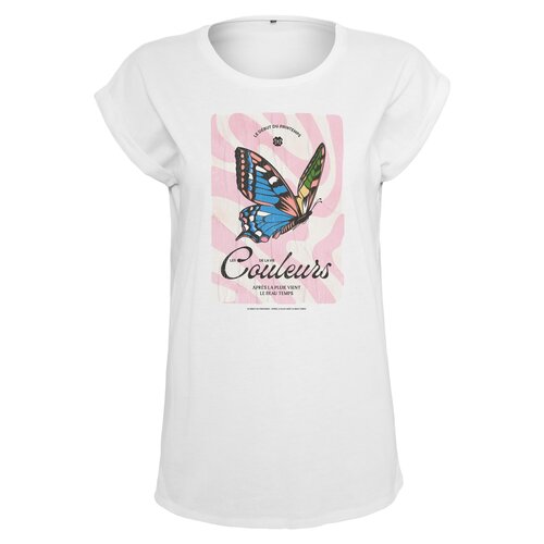 Mister Tee Ladies Couleurs Tee white L