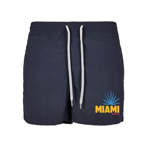 Mister Tee Miami Beach Swimshorts navy XXL