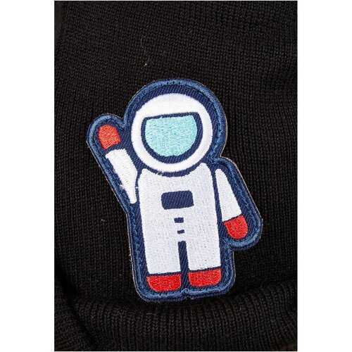 Mister Tee NASA Embroidery Beanie black one size