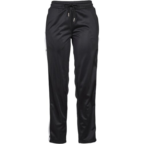 Urban Classics Ladies Button Up Track Pants blk/wht/blk XXL