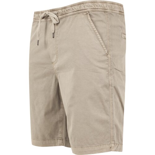 Urban Classics Stretch Twill Joggshorts sand 5XL