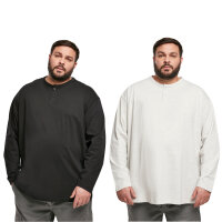 Urban Classics Organic Oversized Henley Longsleeve