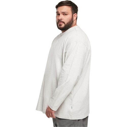 Urban Classics Organic Oversized Henley Longsleeve lightgrey S