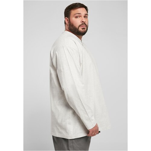 Urban Classics Organic Oversized Henley Longsleeve lightgrey S