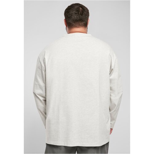 Urban Classics Organic Oversized Henley Longsleeve lightgrey S