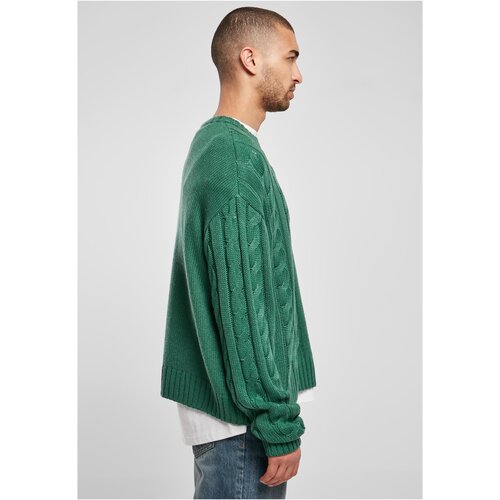 Urban Classics Boxy Sweater green XXL