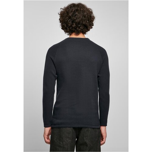 Urban Classics Knitted Raglan Longsleeve black 4XL