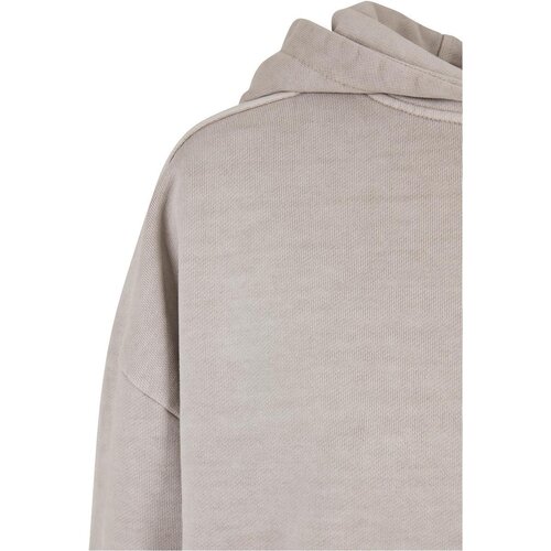 Urban Classics Ladies Heavy Terry Garment Dye Hoody warmgrey XXL