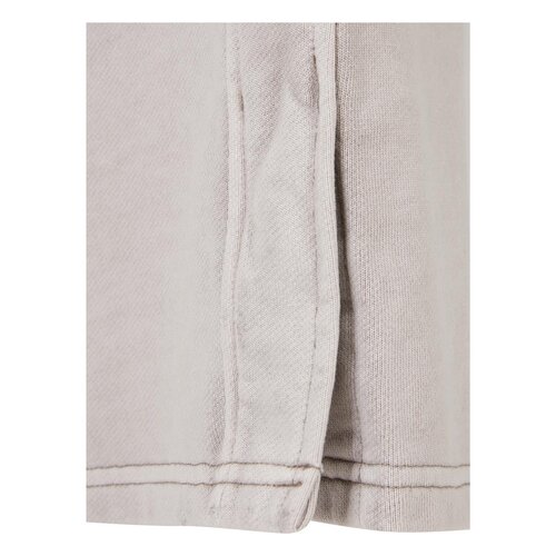 Urban Classics Ladies Heavy Terry Garment Dye Slit Pants warmgrey L