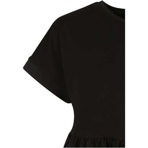Urban Classics Ladies Organic Empire Valance Tee Dress black 4XL