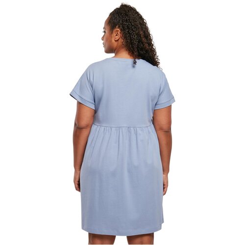 Urban Classics Ladies Organic Empire Valance Tee Dress violablue XXL