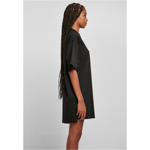 Urban Classics Ladies Organic Heavy Oversized Tee Dress black 3XL