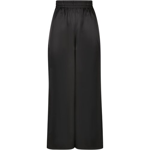 Urban Classics Ladies Satin Wide Leg Pants black 3XL