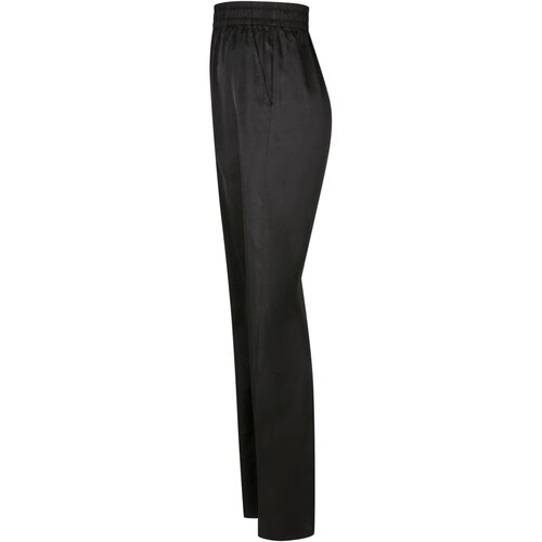 Urban Classics Ladies Satin Wide Leg Pants black 3XL