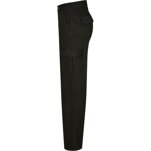 Urban Classics Ladies High Waist Straight Cargo Pants black 28