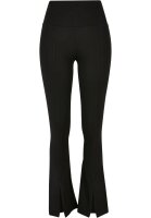 Urban Classics Ladies Organic Stretch Jersey Front Slit Leggings