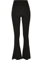 Urban Classics Ladies Organic Stretch Jersey Front Slit Leggings