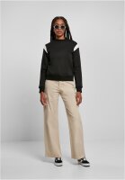 Urban Classics Ladies Inset College Crewneck